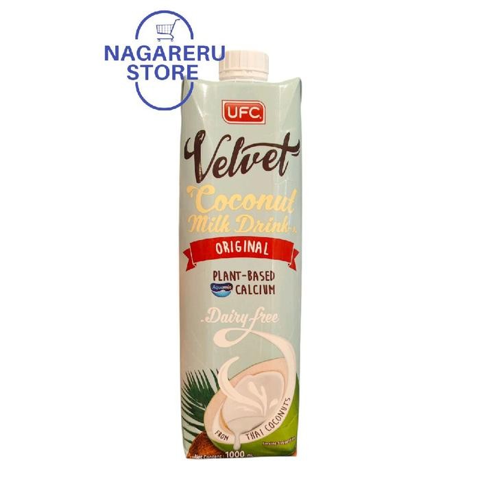 

Ufc velvet coconut milk drink original 1000ml /1 liter