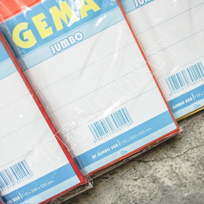 

Box File PVC Jumbo Gema 11cm 888 - Kuning