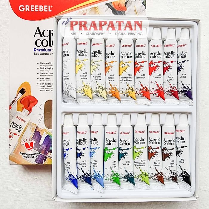 

Cat Akrilik Set Greebel 18x6ml | Greebel Acrylic Set