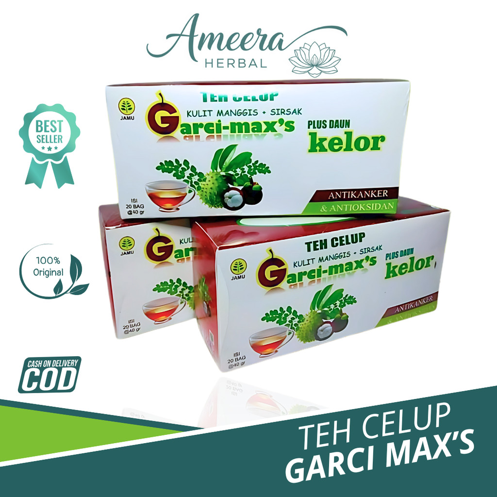 

Teh Kolestrol dan Diabetes Garci-Max's Daun Kelor Isi 20 Kantung