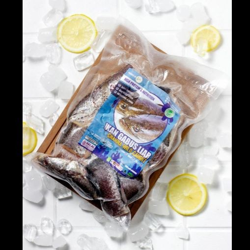 

Pure Organic Gabus Potong 1kg