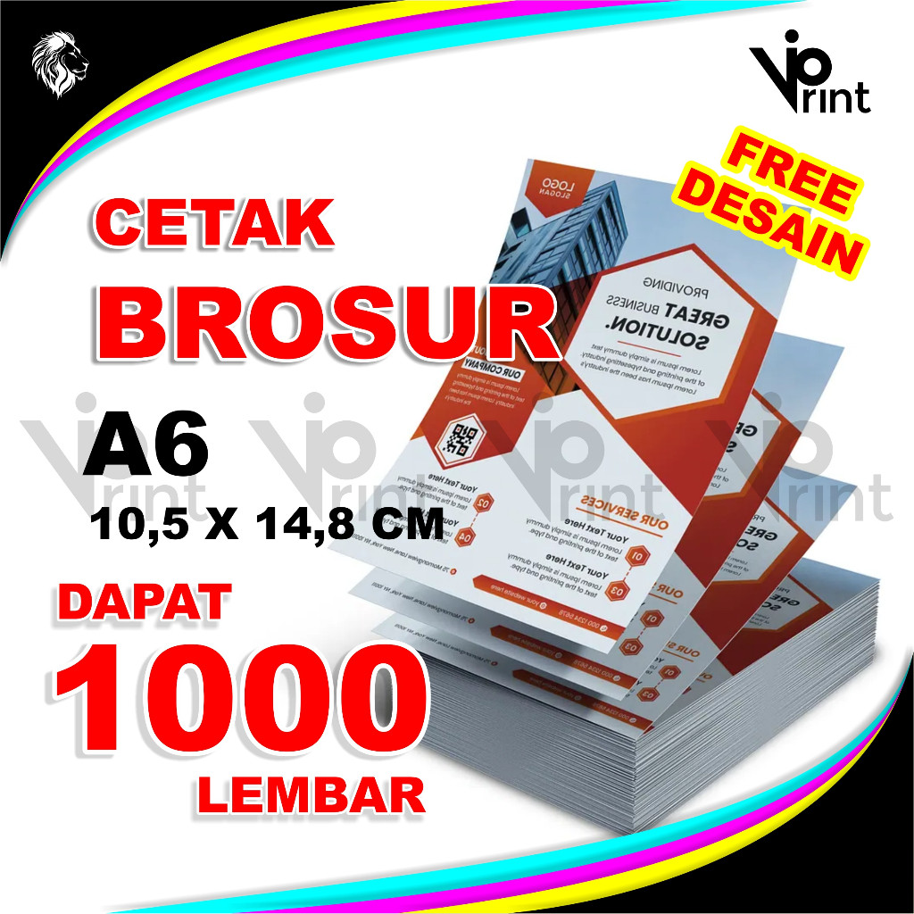 

Cetak Flyer | Cetak Brosur Ukuran A6 Dapat 1000 Lembar | FREE DESAIN