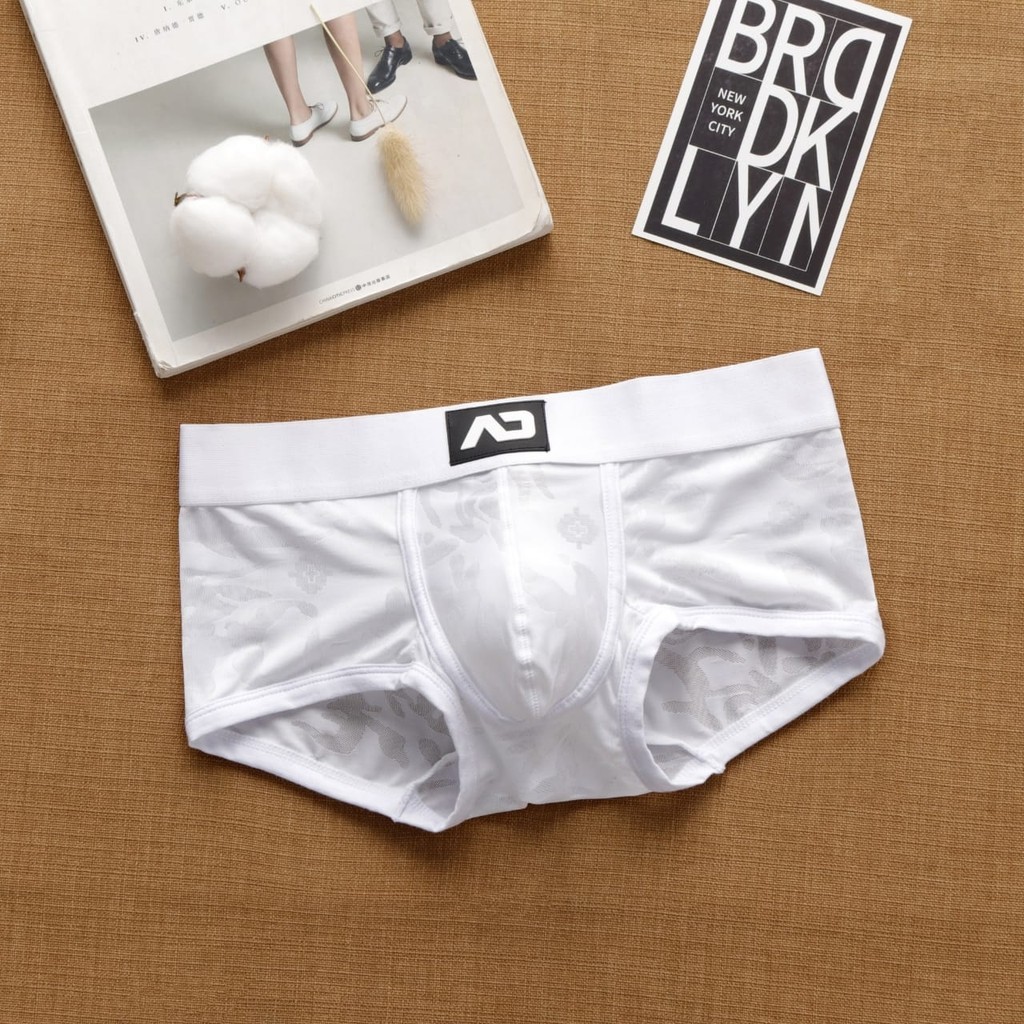 JOYO Boxer pria semi transparan army