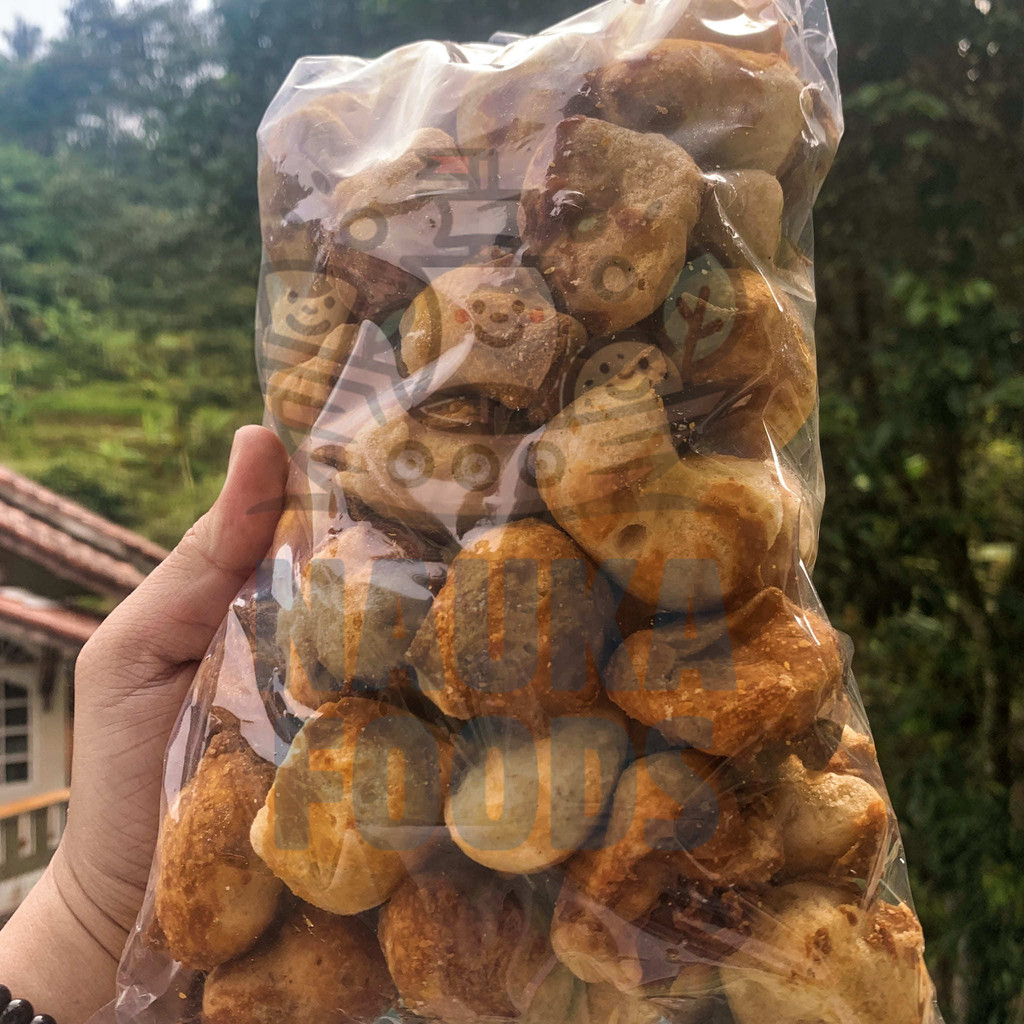 

Cuanki Siomay isi 50 pcs Siomay Kering Topping Baso Aci Cuanki Seblak Cilok Gurih Wangi Nauka Foods