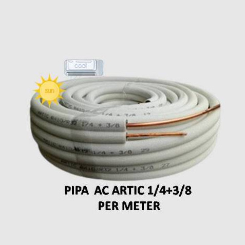 PIPA  AC ARTIC 1/4+3/8 PER METER
