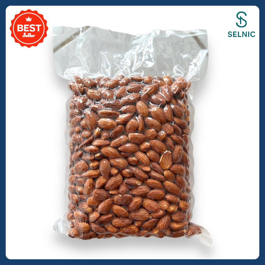

Diskon Roasted Almond / Kacang Almond panggang 1kg
