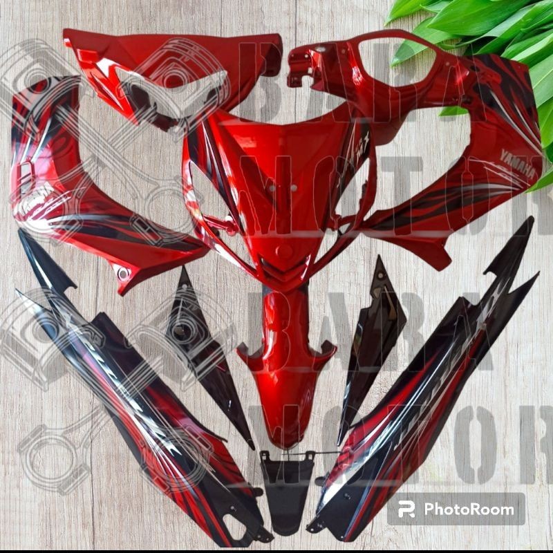 Full Set Body Halus Dan Kasar Yamaha Jupiter Mx Lama Warna Merah || FullSet Body Halus Jupiter MX la