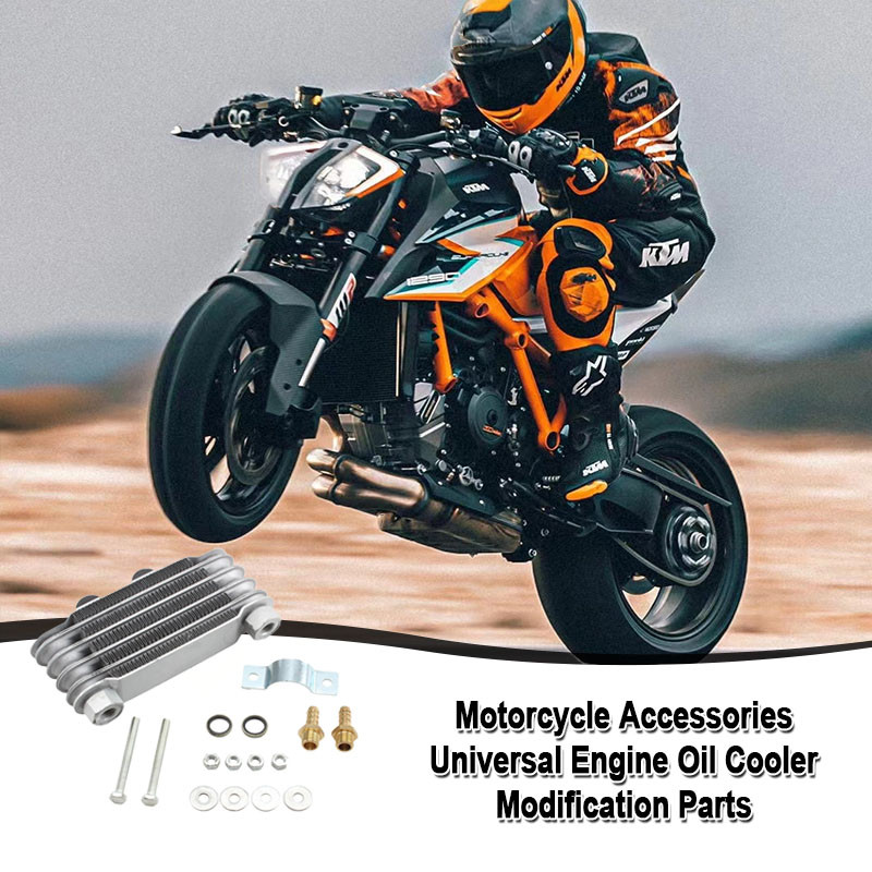 Aksesoris Motor Universal Engine Oil Cooler Modifikasi Parts