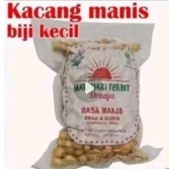 

kacang kapri cap Matahari Terbit (kecil) 250 gram rasa Manis