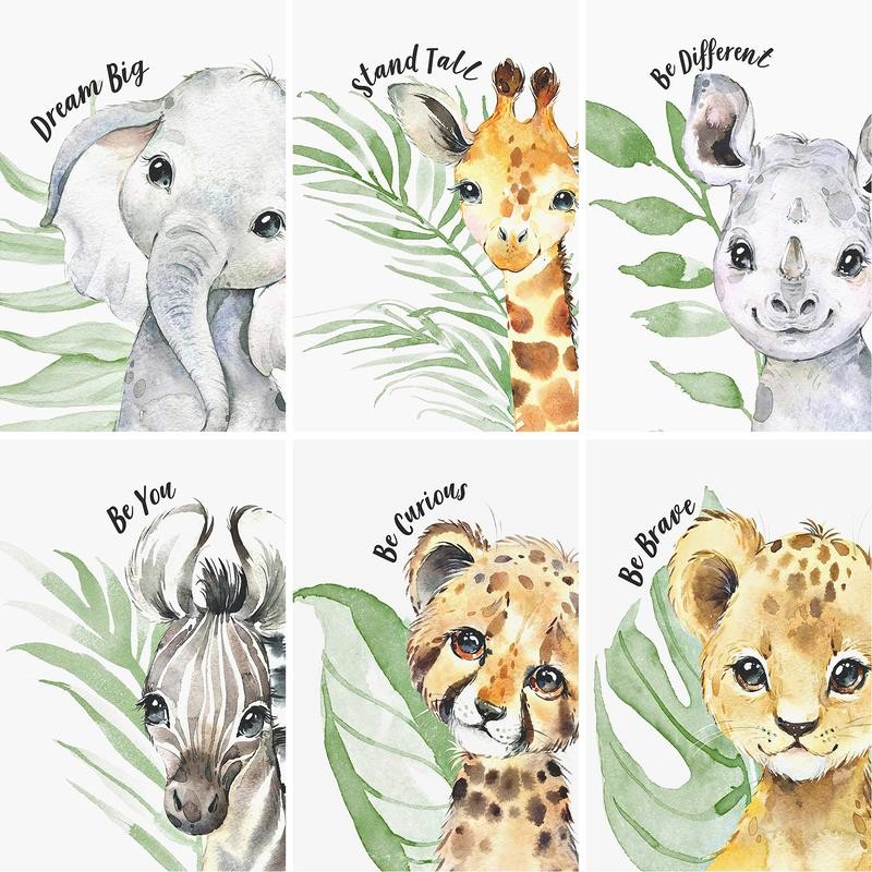 

GATYZTORY Painting By Numbers Animal Oil Paint Kit HandPainted DIY Gift 60x75cm Frame On Canvas Modern Home Decor Wall Art Photo