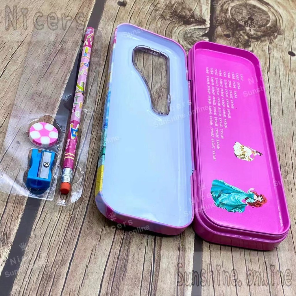 

ACEH .SDM pencil case set with pencil eraser pencil sharpener