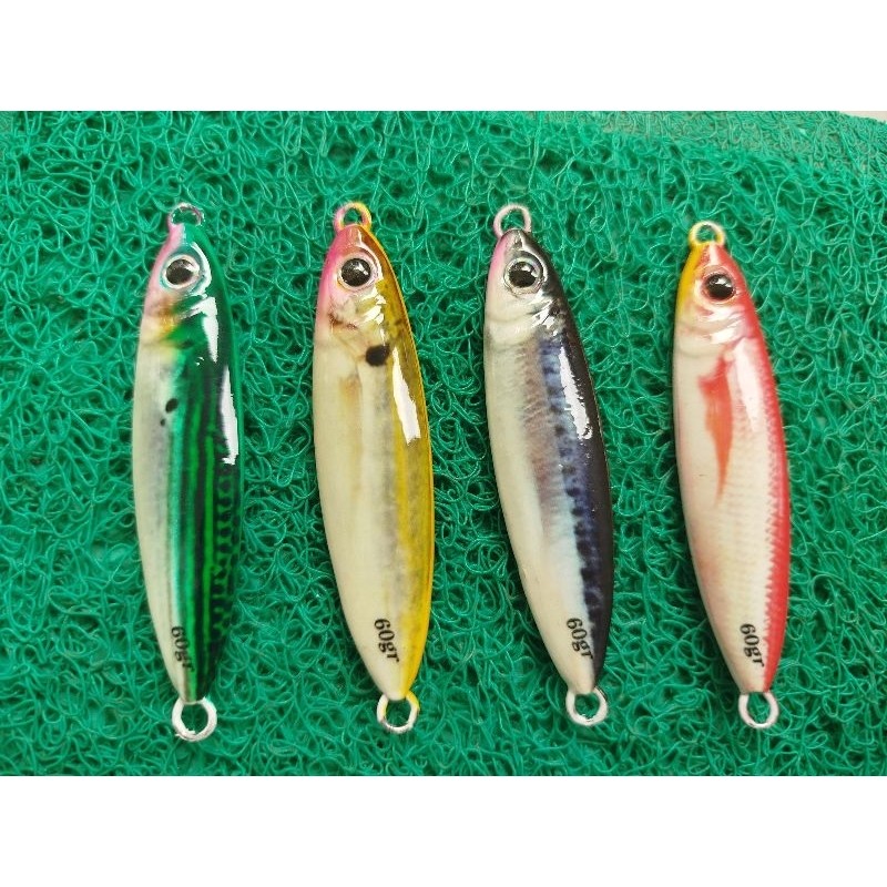 metal jig decal full gid umpan metal jig full GID 60 gram decal metal jig 60 gram