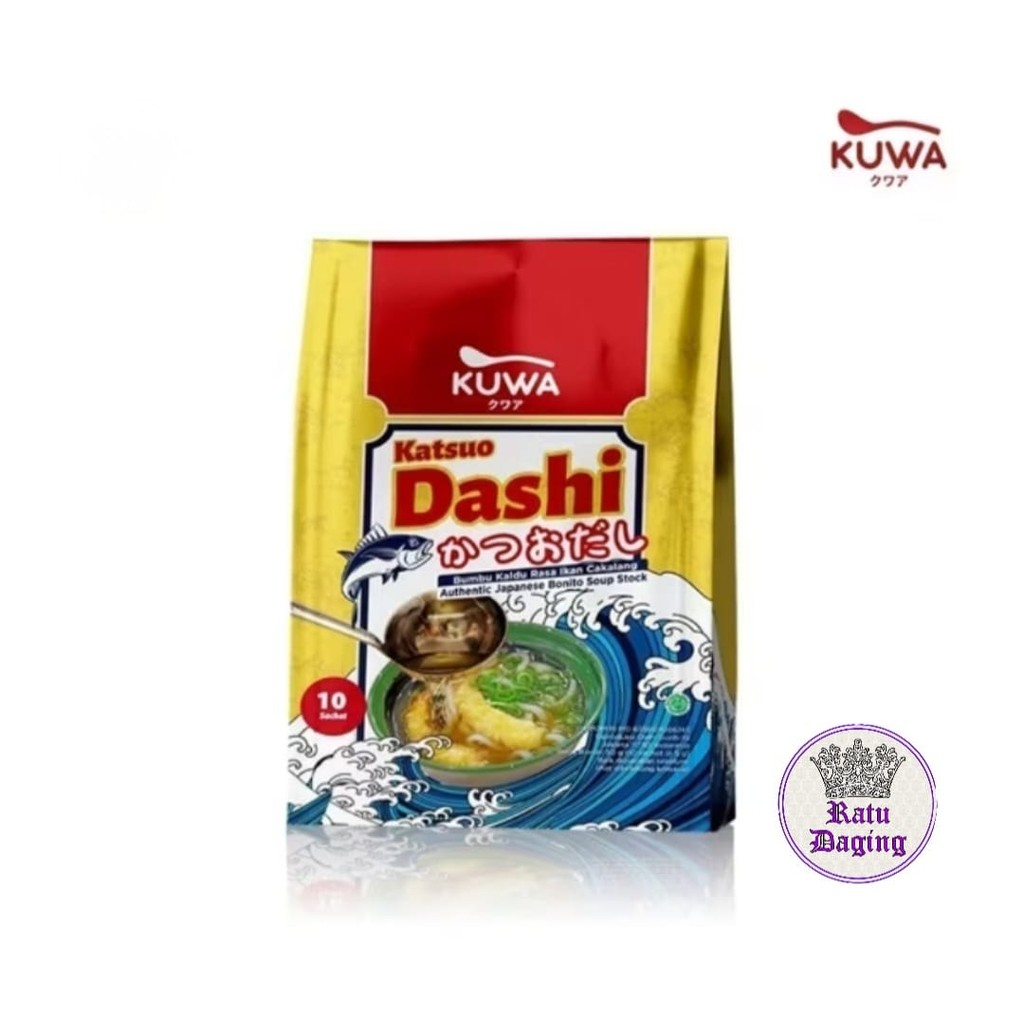 

KUWA Kaldu Ikan Katsuo Dashi 50gr Kaldu Sup Rasa Cakalang