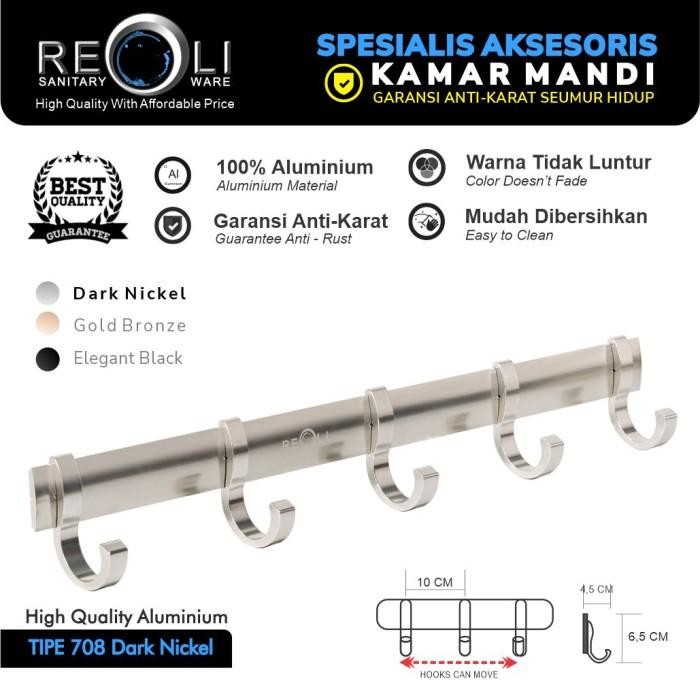 Kapstok REOLI 708 Dark Nickel

