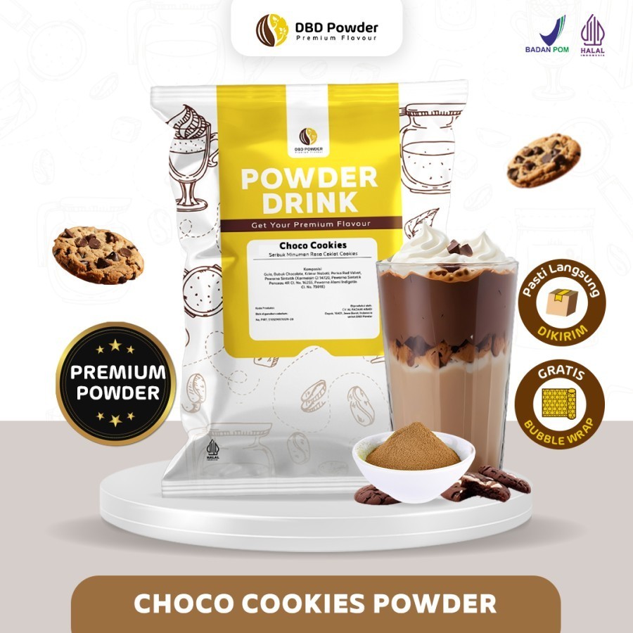 

Bubuk Minuman Cokelat Cookies - Powder Choco Cookies