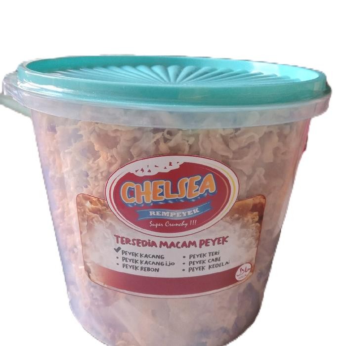 aneka peyek teri/kacang/rebon/cabe Snacks Camilan - Peyek Kacang