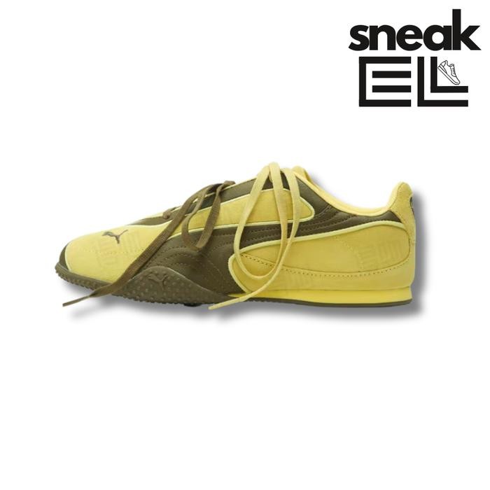 Puma Bella V2 Leather Yellow Original Sepatu Kasual Unisex/Casual Shoes 404709-04