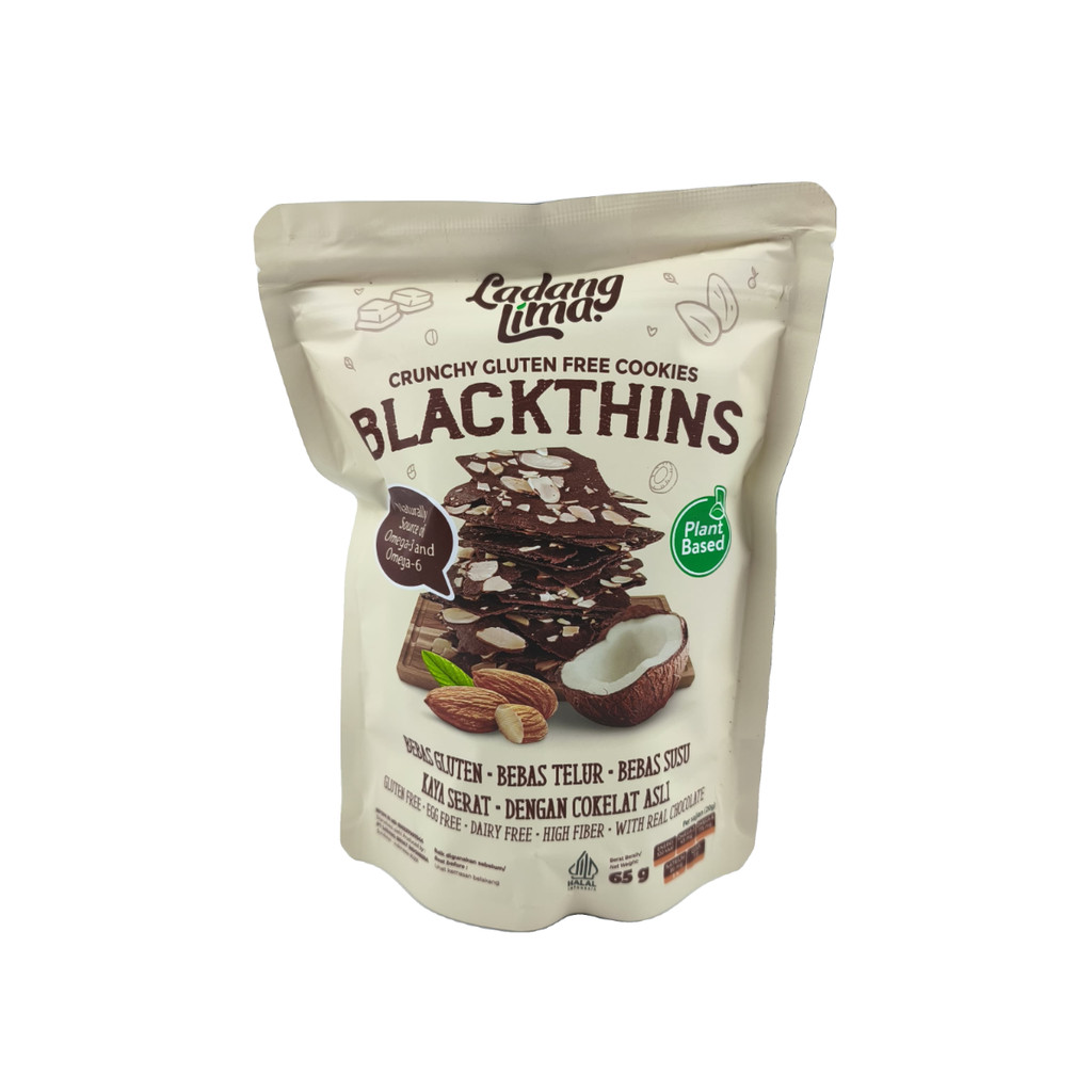 

Ladang Lima Blackthins 65Gr Crunchy Gluten Free Cookies