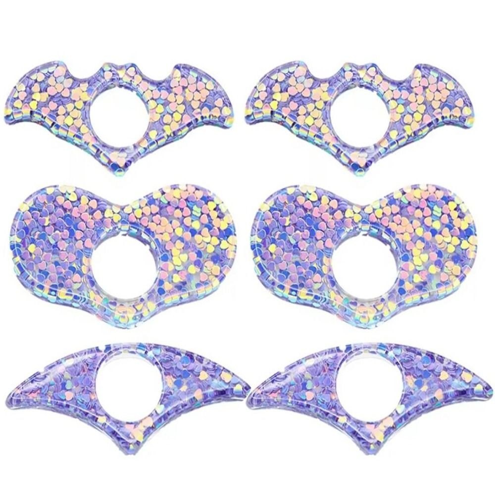 

Creative Efficient Thumb Bookmark Dreamy Purple Kawaii Thumb Book Support Personalized Reading Book Page Holder Student