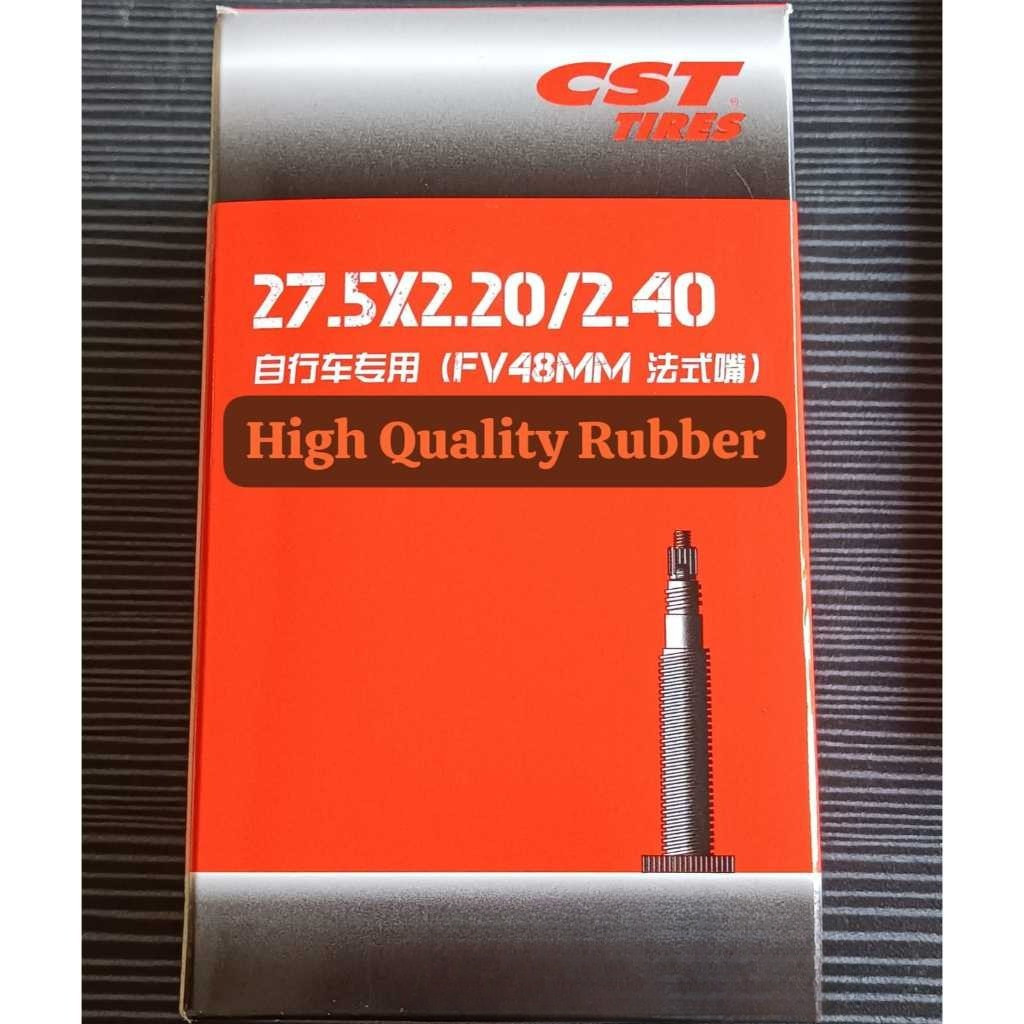 Ban Dalam CST Inner Tube 27.5 x 2.20 2.40 Butyl Rubber Premium Pentil Presta 48mm untuk Sepeda MTB 2