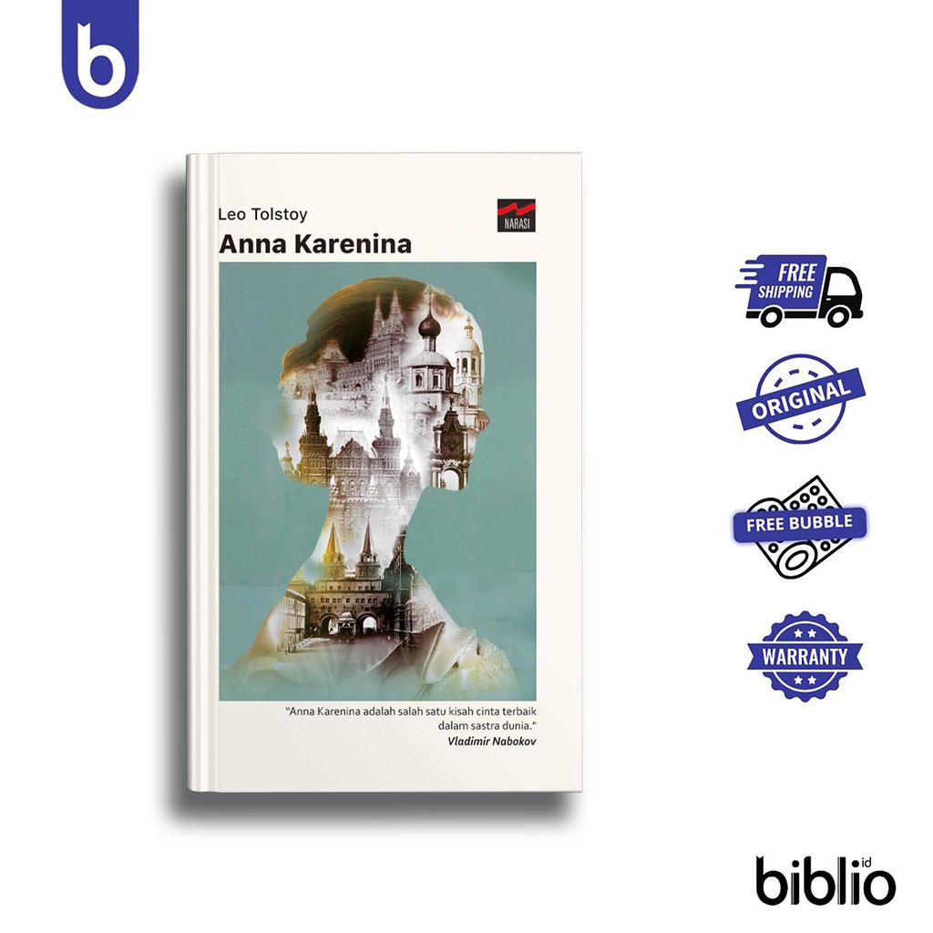 Buku Anna Karenina - Leo Tolstoy