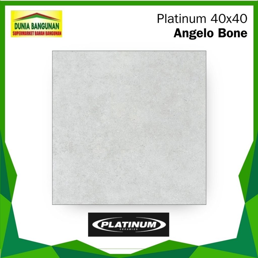 Keramik 40x40 Platinum Angelo Bone /keramik 40x40 matt