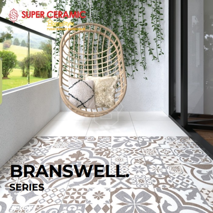 HABITAT 50x50 Keramik Lantai - Branswell Series IGRIP - KW1
