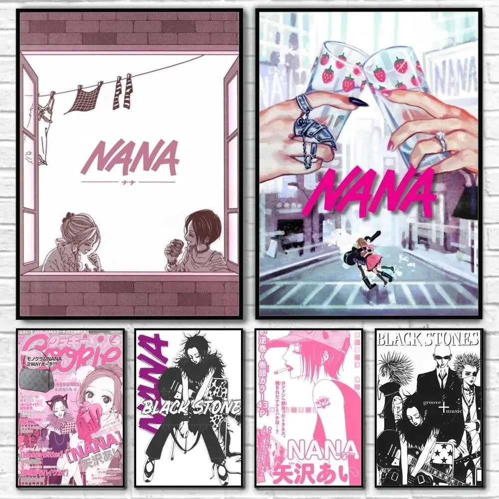 

Anime Osaki Nana Line Drawing, Wall Art, HD Canvas Print Poster, Suitable for Home, Living Room, Office, Decorative Painting