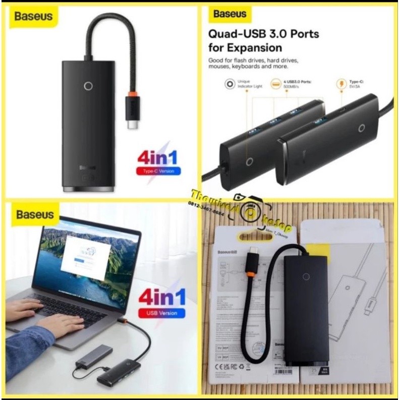 Baseus Type-C HUB Adapter Type-C to USB 3.0*4