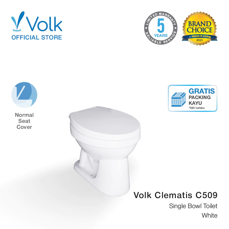 Closet Duduk Volk Siram/closet duduk Siram Merk Volk Berkualitas