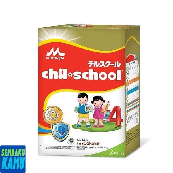 

Chil School Cokelat Box 800 gr - Susu