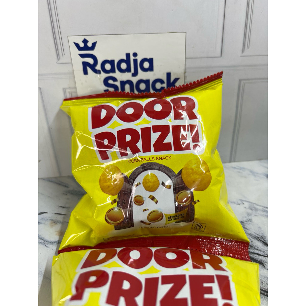 

New chiki ciki Door Price corn ball doorprice RENCENG 10pcs snack berhadiah JIKA BERUNTUNGPremium