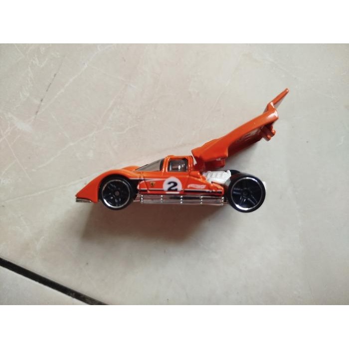 TOY DIECAST HOT WHEELS LOOSE - FERRARI 512 M  ORANGE - VERY RARE