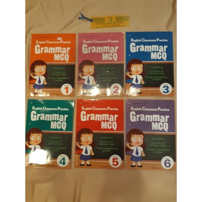 

English Classroom Practice Grammar MCQ Primary 1-6 - Primary 1