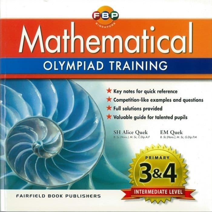 

Mathematical Olympiad Training: Intermediate Level 3 & 4