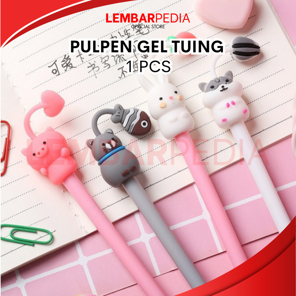 

PULPEN GEL PENA MOTIF ANIMAL 0.5 MM LUCU KARAKTER HEWAN
