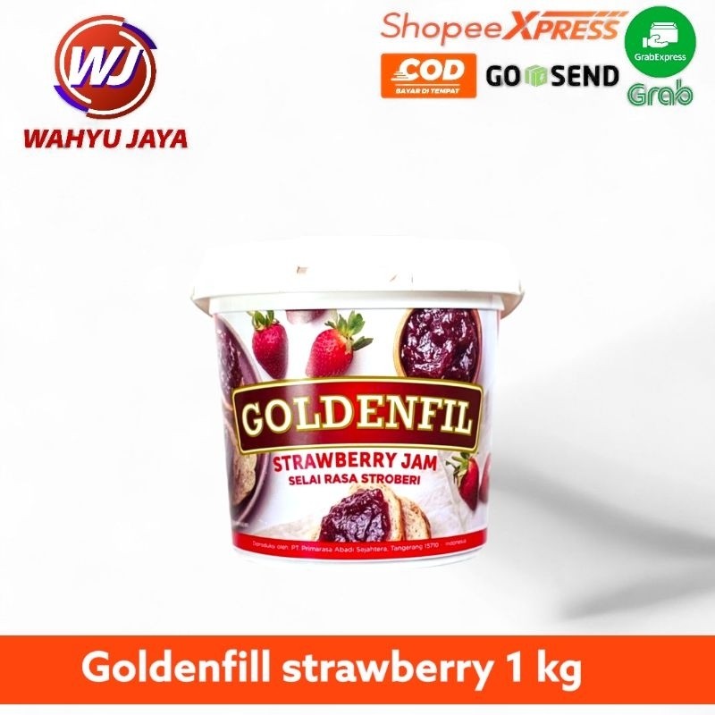 

goldenfill jam strawberry 1kg