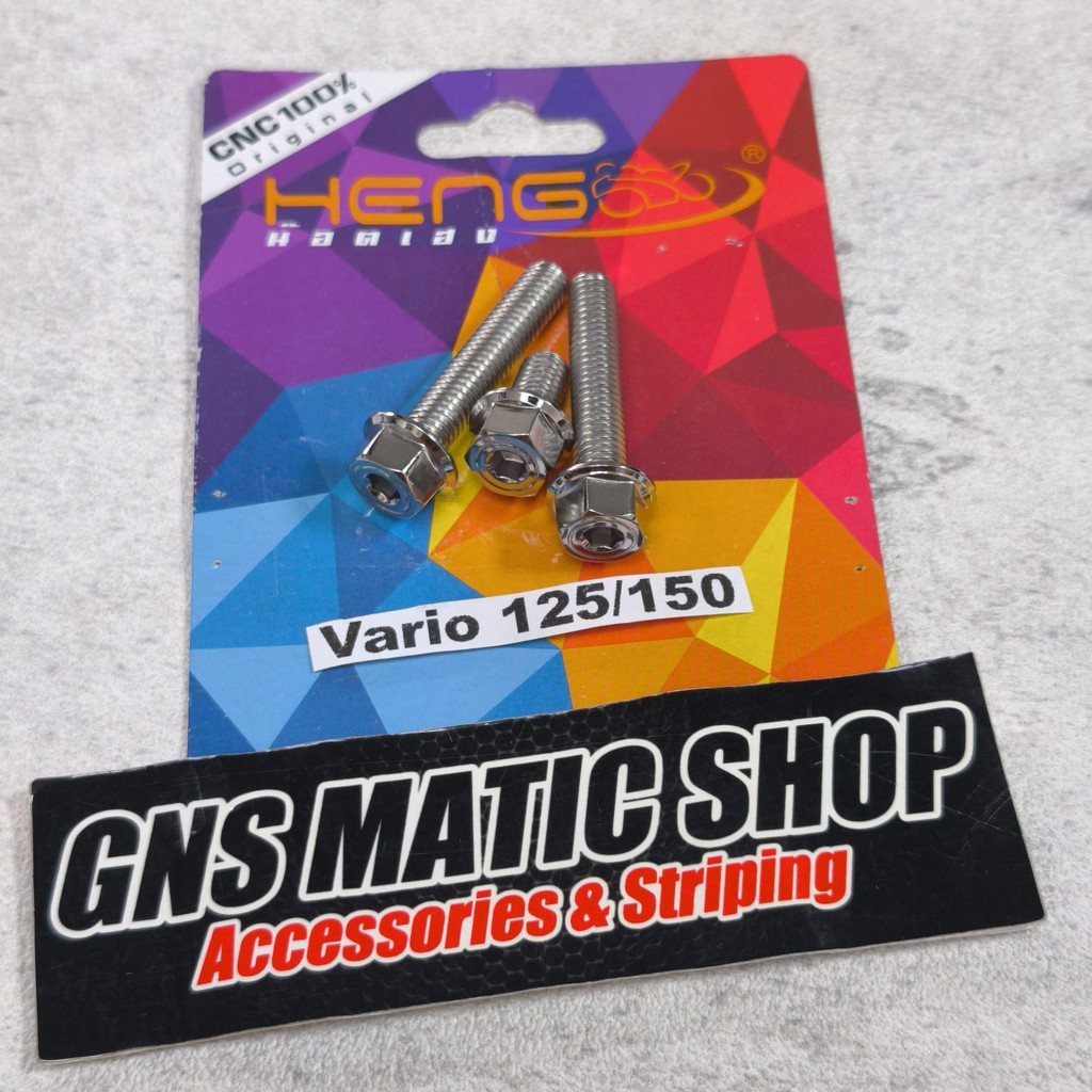 Baut oli gardan set crankcase Gardan Vario 125/150