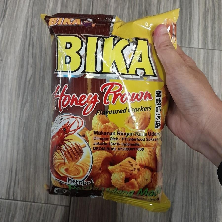 

Bika Honey Prawn Snack Kerupuk Perisa Udang Madu 70gr