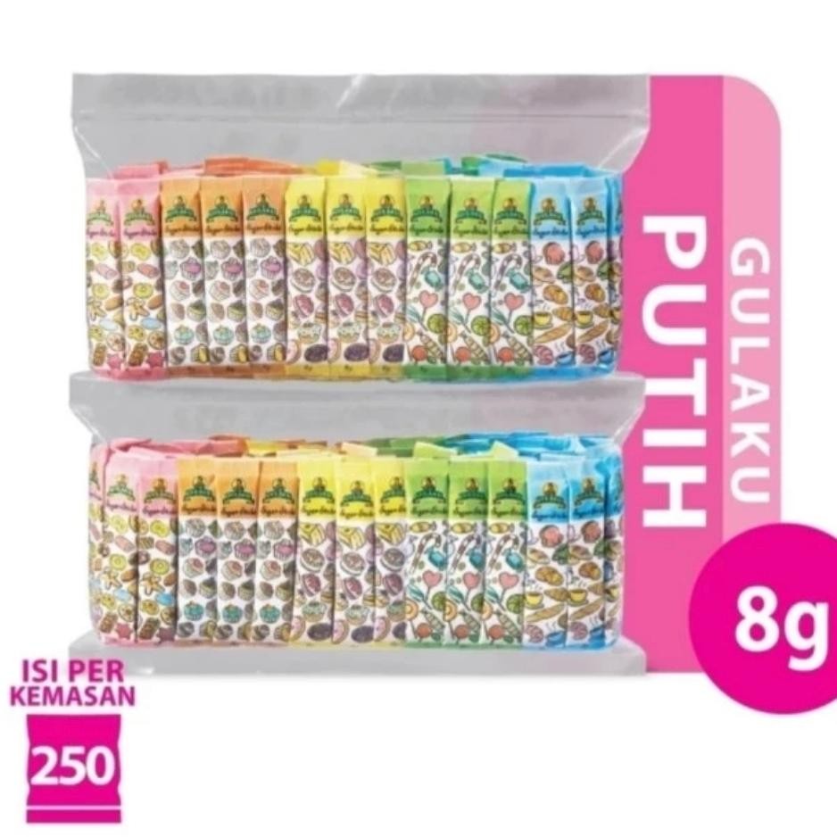 

Gulaku Stick Gula Putih Pack Isi 250 x 8gr Sugar