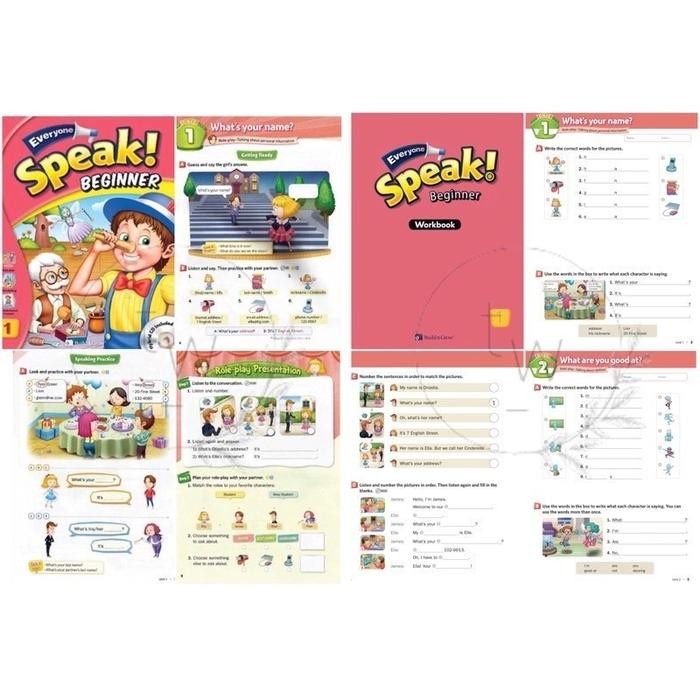 BUKU FISIK Everyone Speak Beginner 1 2 3 Student’s Book / Workbook / Teacher's Book / Answer  |  Per
