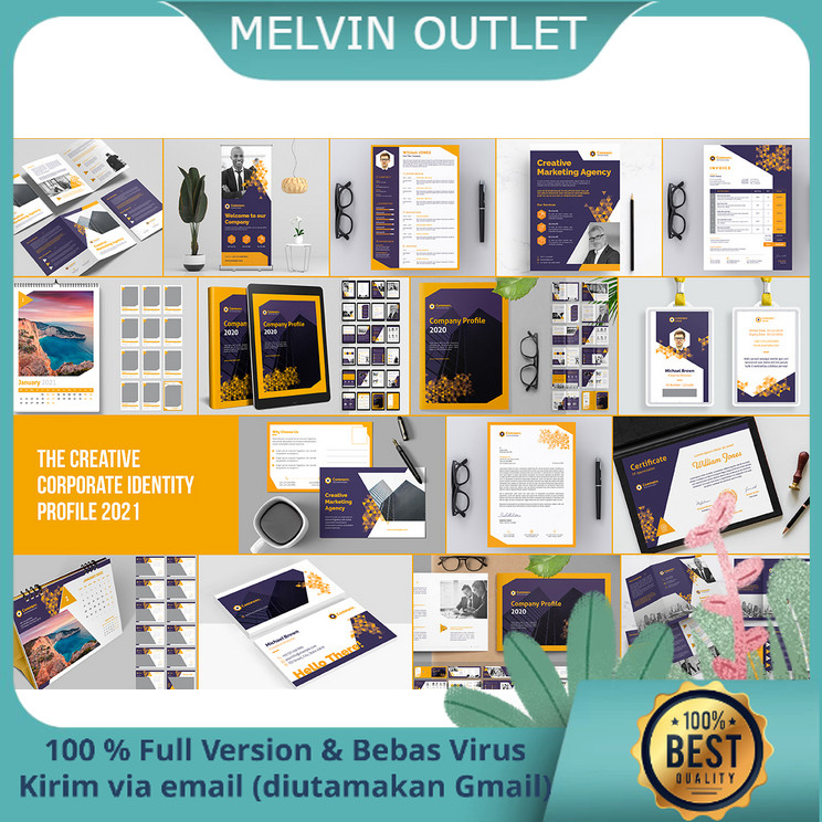 The Creative Corporate Identity Profile Bundle - Company | Corporate | Identity | Profile | Template