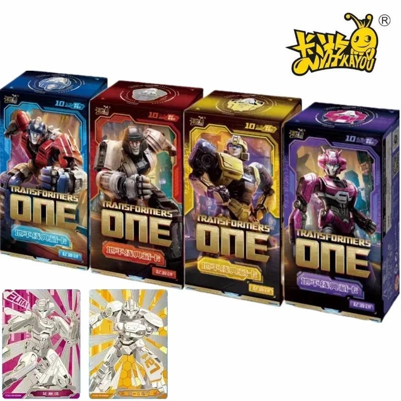 KAYOU Transformers One Card Optimus Prime  Anime Character Peripheral Cards Limited Edition Card Chi