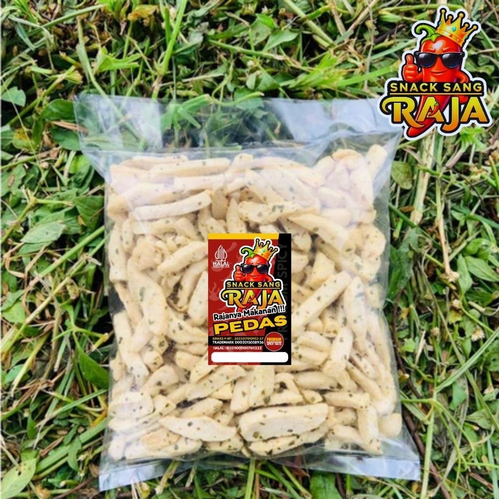 

Snack Sang RAJA - Basreng Original Daun Jeruk 250gr Baso Goreng Stik