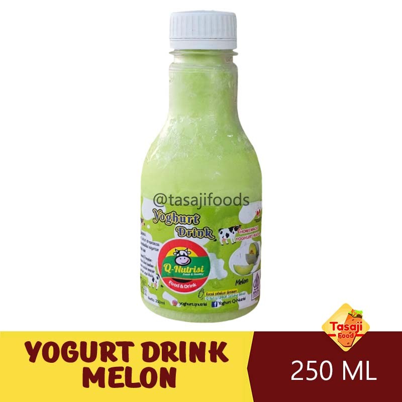 

Yogurt Drink Melon 250 ML Q-Nutrisi Kulakan