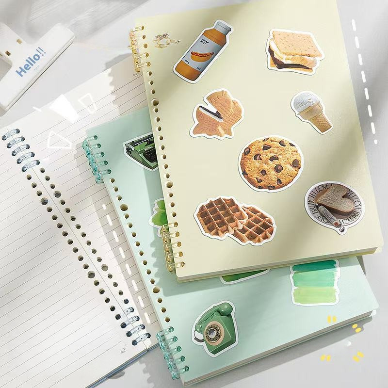 

Notebook A5/B5 Aesthetic Buku Tulis Sekolah Buku Diary Lose Leaf Book Binder Kuliah Buku Catatan Morandi Notebook Coquette Stationery Korea Alat Tulis
