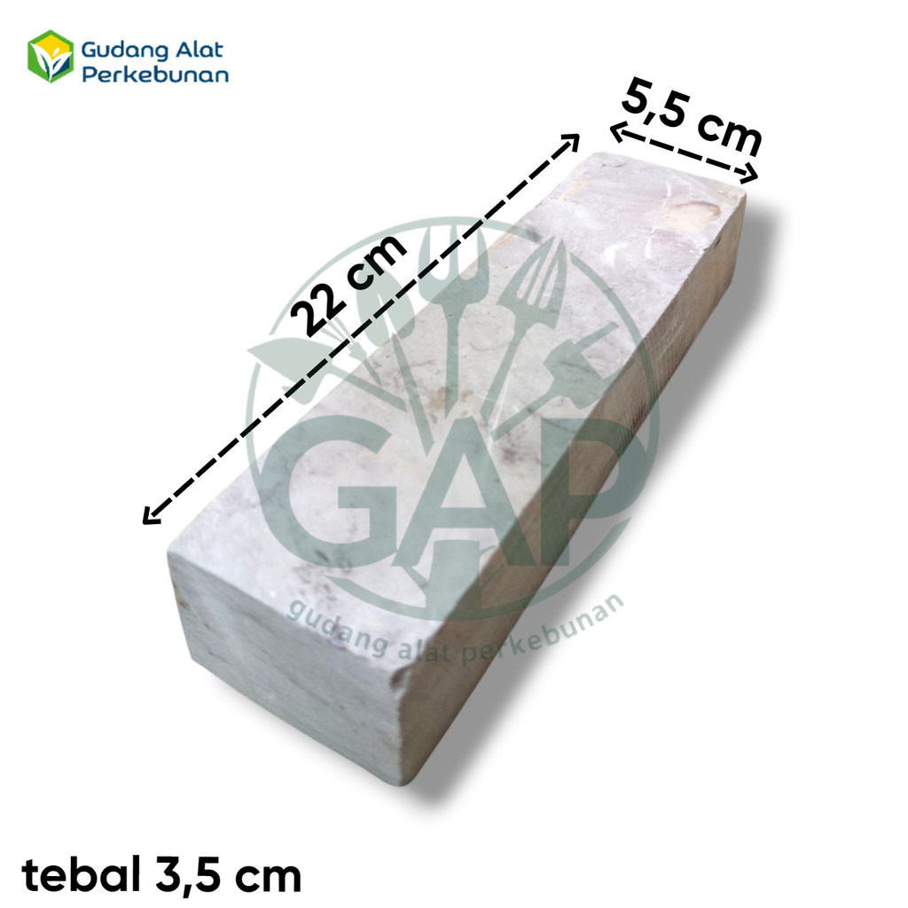 BATU ASAH ALAM PUTIH UKURAN BESAR TERMURAH