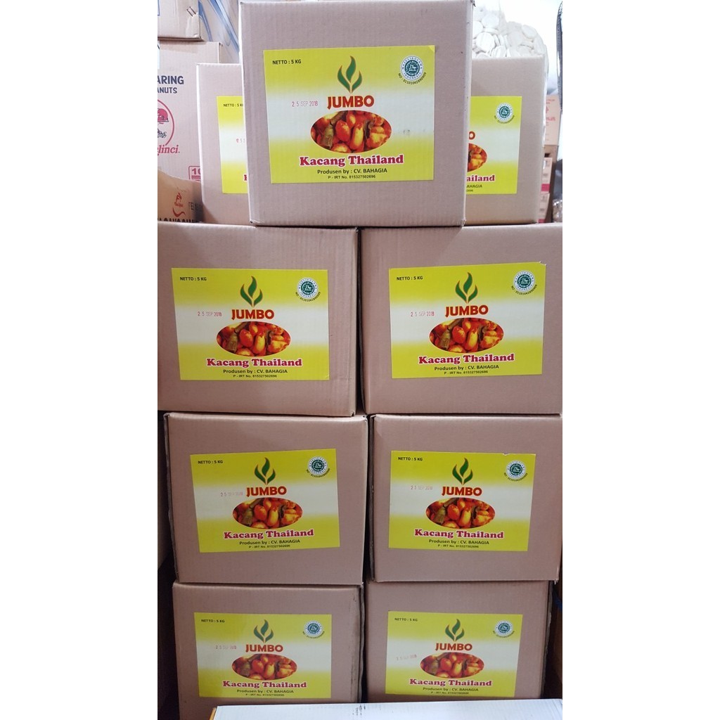 

bGF 5KG KACANG THAILAND PEDAS JUMBO GROSIR MURAH 1 DUS