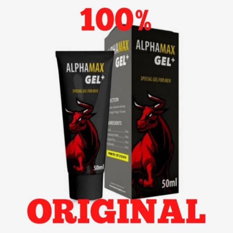 ALPHAMAX GEL PEMBESAR - ALAT . VITAL PERMANEN - OBAT ALPHAMAX GEL ASLI 
(Bisa COD) gratis ongkir