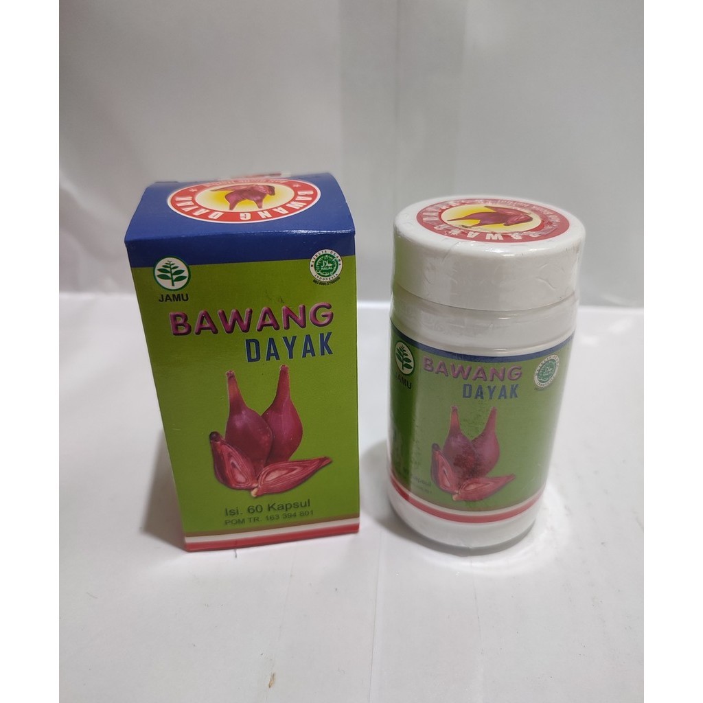 Bawang Dayak 60 Kapsul untuk Pengobatan Aneka Penyakit, Raja Kolesterol & Asam Urat